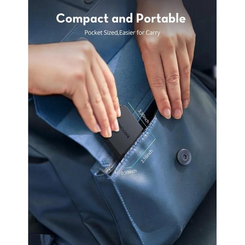 راف باور شاحن جداري نحيف بقوة 35 واط منفذ تايب سي...