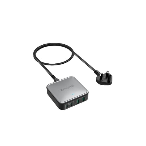 راف باور منصة شحن بــ4 منافذ بقوة 100 واط