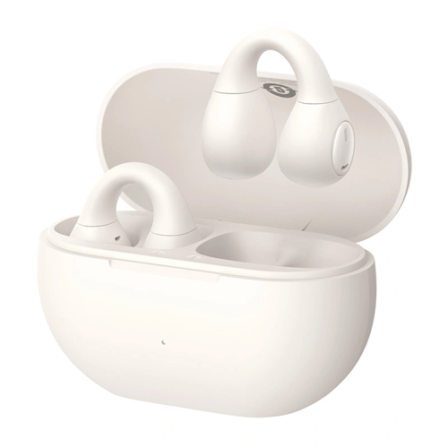 بيسوس Clip 15 سماعة مفتوحة الاذن لاسلكية - ابيض