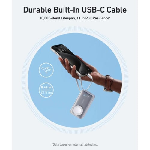 انكر بطارية متنقلة بسعة 10،000 مللي امبير بقوة 35...