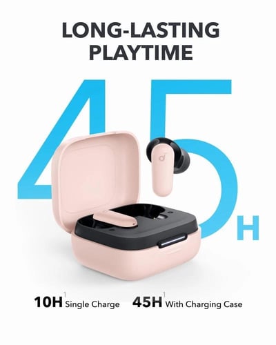 انكر ساوندكور سماعة R50i لاسلكية - وردي