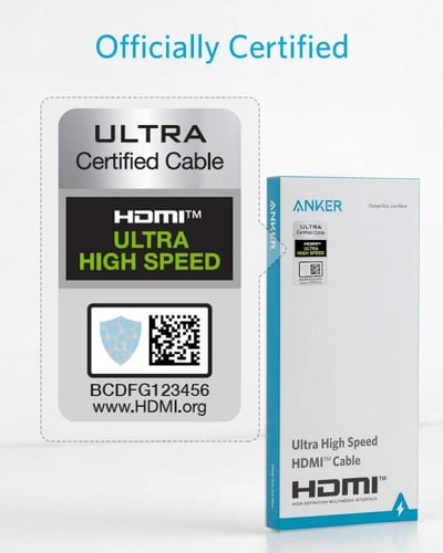 انكر سلك HDMI بطول 2 متر - اسود