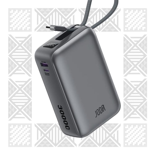 جودا بطارية متنقلة بقوة 30 الف مللي امبير 65 واط ك...