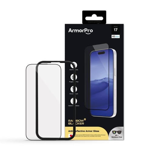 ارمور برو حماية شاشة زجاجية Rainbow Blocker لجميع...