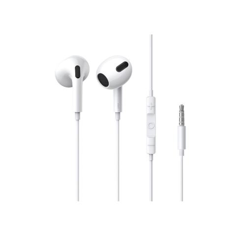 بيسوس سماعات Encok H17 سلكية 3.5MM - أبيض