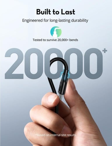 راف باور كيبل تايب سي الى تايب سي بقوة 240 واط بطو...