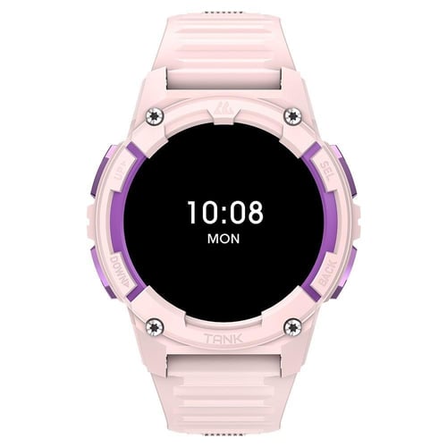 كوسبت ساعة تانك الذكية S2 GPS مقاس 34مم - وردي