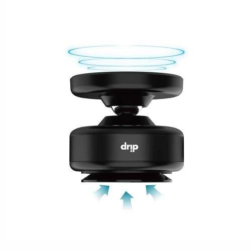 دريب حامل مغناطيسي للجوال قابل للدوران - اسود