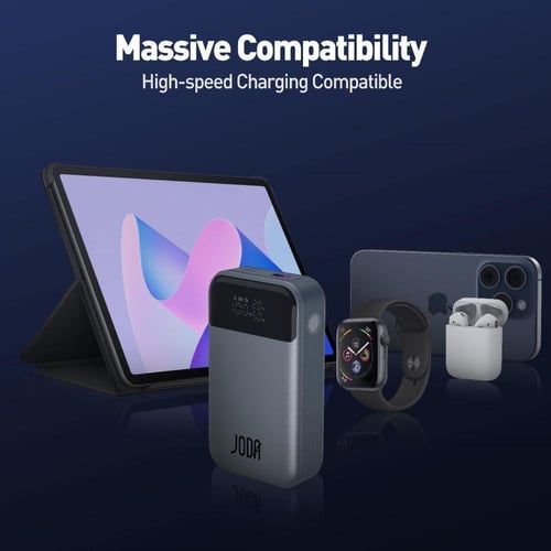 جودا بطارية متنقلة بسعة 10000 ملي امبير بقوة 33 وا...