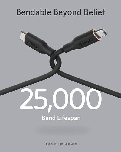 انكر كيبل باور لاين فلو تايب سي الى تايب سي 0.9 م...