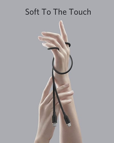 انكر كيبل باور لاين فلو تايب سي الى تايب سي 0.9 م...