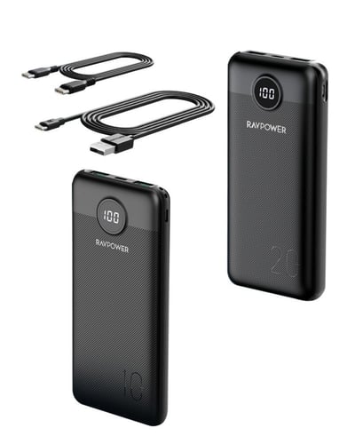 راف باور بكج بطاريات كومبو بايونير 10 الاف و 20 ال...