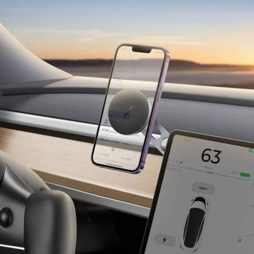 بيسوس ستاند جوال مغناطيسي ماج سيف قابل للطي