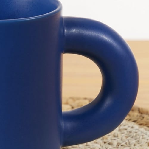 كوب بمقبض كبير - ازرق