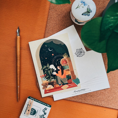 May Your Day be Full of Magic Postcard