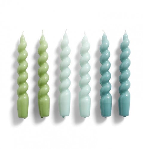HAY Spiral candles set of 6