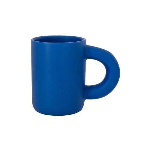 كوب بمقبض كبير - ازرق