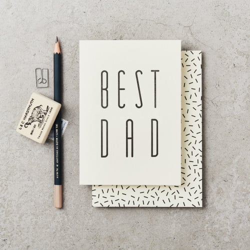 BEST DAD CARD