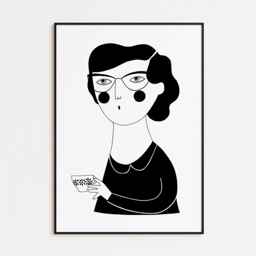 لوحة (هي) - SHE