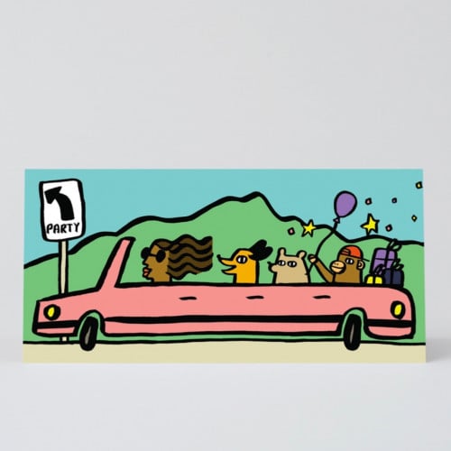 Party Car Card