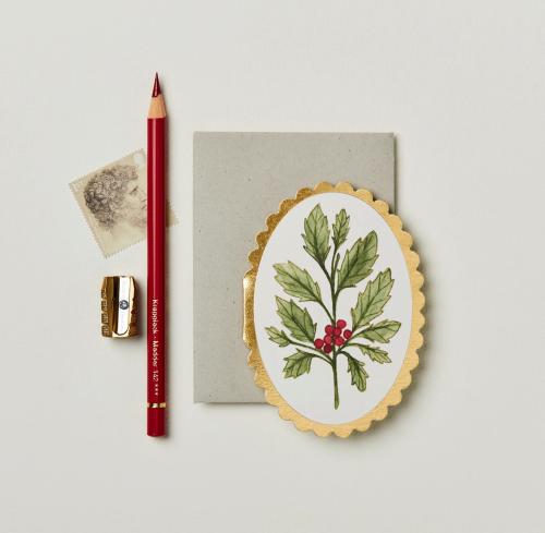 Holly Mini Card