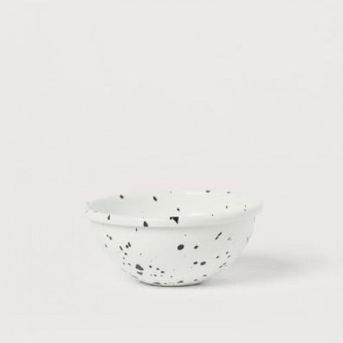 سلطانية معدنية منقوشة ابيض