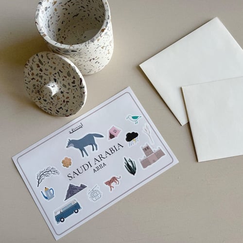 ملصقات أيكة - أبها