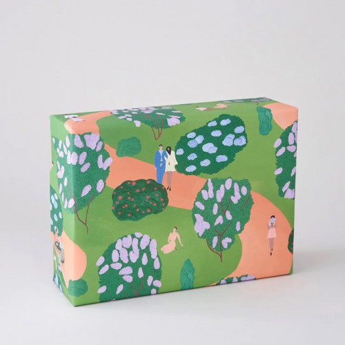 Lilac Park Paper Wrap
