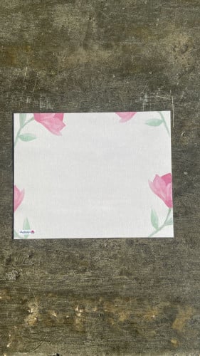 كرت تصميم الورد