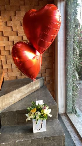 سقنتشر فراقرنت مع بالون القلب