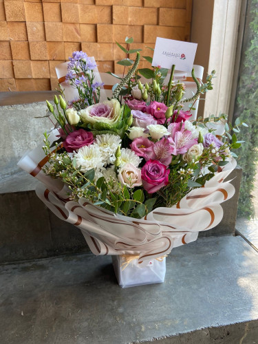 باقة اسفنجيه ملونة