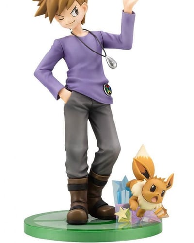 Pokemon - Gary Oak With Eevee - Artfx