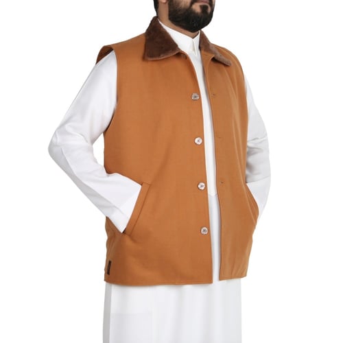 سديري قلاب - داخلي فرو - خارجي جوخ - مع أزرّه