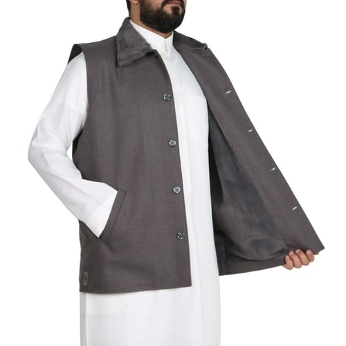 سديري قلاب - داخلي فرو - خارجي جوخ - مع أزرّه