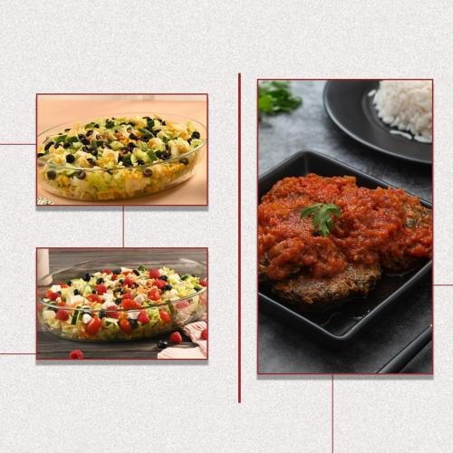 داوود باشا + أرز أبيض مع سلطة من اختيار الشيف