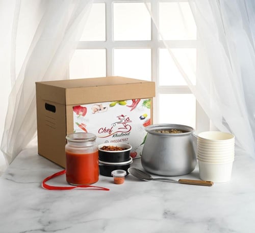 بوكس الكشري + مسخن نصف السعر