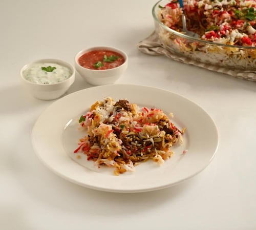 رز برياني بالدجاج