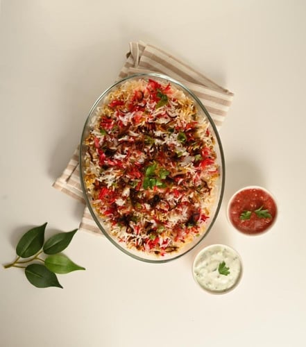 رز برياني بالدجاج