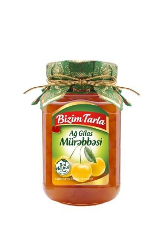 مربى كرز أبيض طبيعي 400 جرام