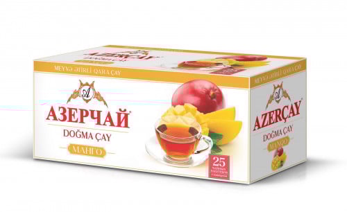 شاي أحمر بنكهة المانجا 25 كيسة مغلفة