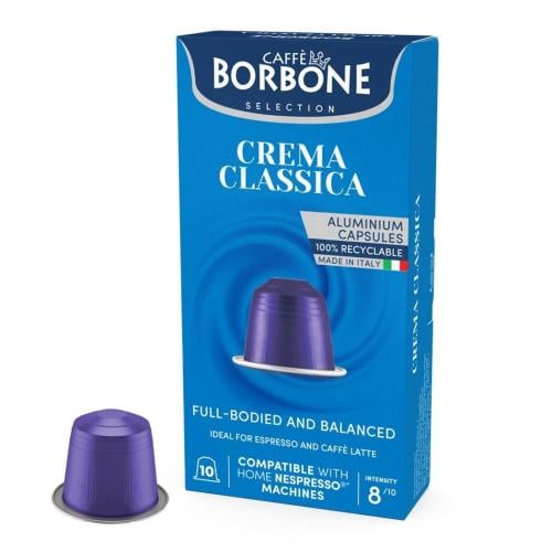 كبسولات قهوة بوربوني كريما كلاسيكا الإيطالية (نسبر...