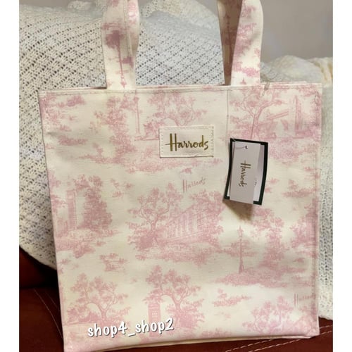 كيس وردي صغير هارودز Harrods