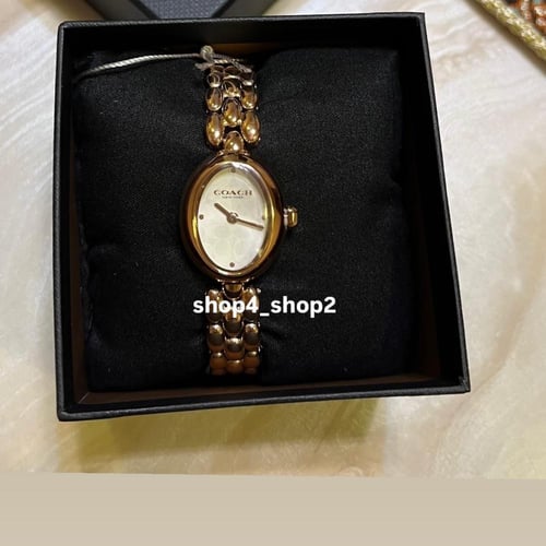 ساعة كوتش روز قولد coach