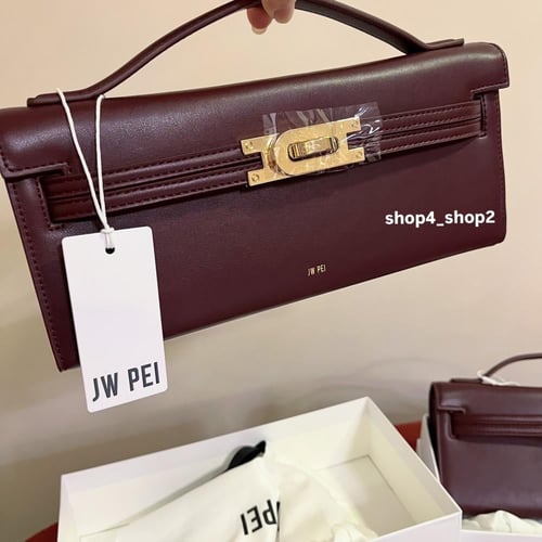 شنطة عنابي من جي دبليو JW PEI