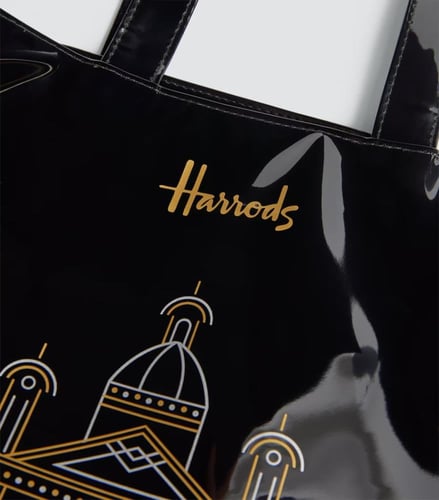 حقيبة كتف اسود هارودز Harrods