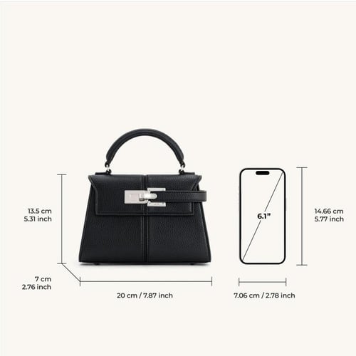 شنطة ميني عنابي JW PEI