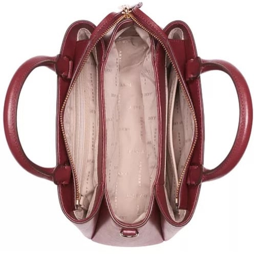 شنطة دكني عنابي DKNY