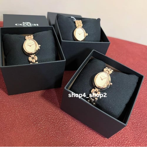 ساعة كوتش روز قولد coach