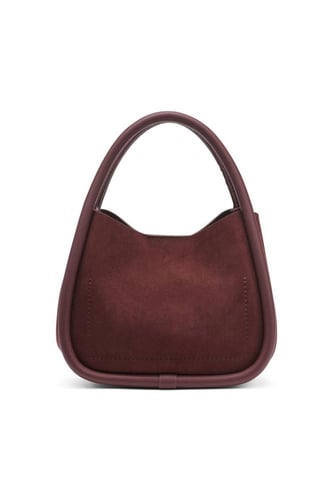 شنطة ميني عنابي دكني DKNY