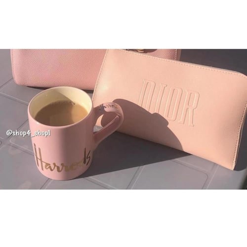 كوب وردي هارودز Harrods